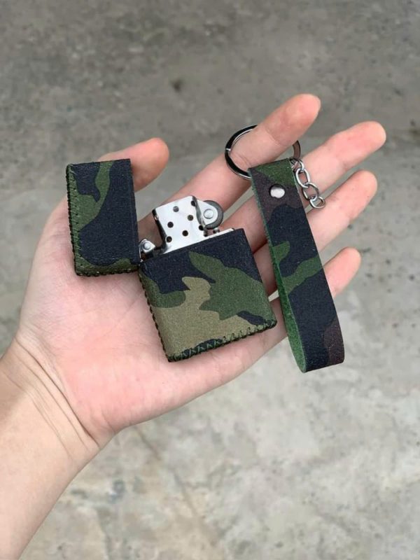 Bọc da bật lửa Zippo